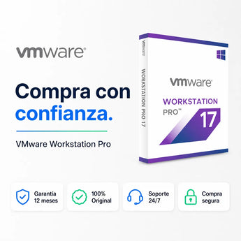 Garantía 12 meses en tu licencia de VMware Workstation Pro | Virtual Keys
