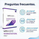 Preguntas frecuentes sobre VMware Workstation Pro