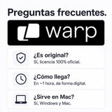 Preguntas frecuentes sobre Warp
