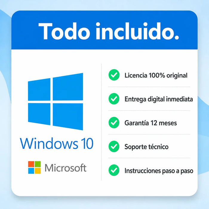 Todo lo que incluye tu licencia de Windows 10 Home