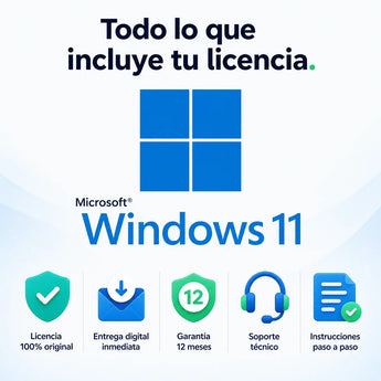 Todo lo que incluye tu licencia de Windows 11 Home