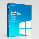 Caja de Windows Server 2019 RDS 50 User CAL | Virtual Keys