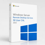 Caja de Windows Server 2022 RDS 50 User CAL | Virtual Keys