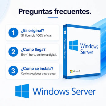 Preguntas frecuentes sobre Windows Server