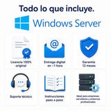 Todo lo que incluye tu licencia de Windows Server